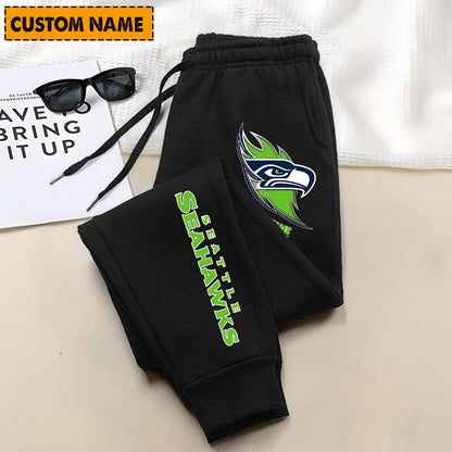 LIMITED EDITION - NEW PERSONALIZED NFL06 SSH SEATTLE SEAHAWKS JOGGERS