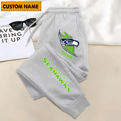 LIMITED EDITION - NEW PERSONALIZED NFL06 SSH SEATTLE SEAHAWKS JOGGERS