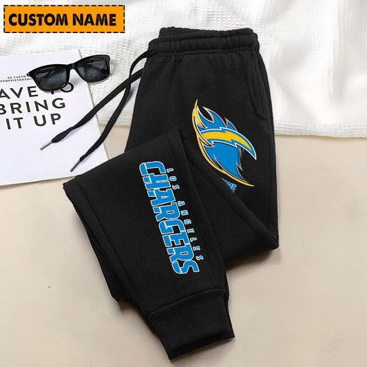 LIMITED EDITION - NEW PERSONALIZED NFL09 LAC LOS ANGELES CHARGERS JOGGERS