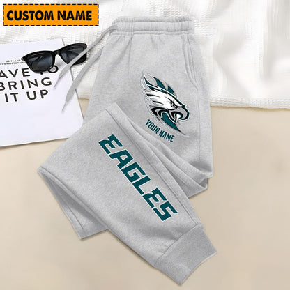 LIMITED EDITION - NEW PERSONALIZED NFL02 PPE PHILADELPHIA EAGLES JOGGERS