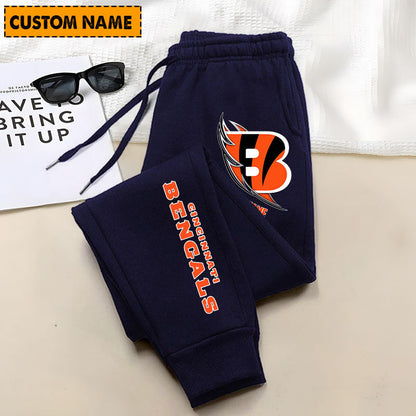LIMITED EDITION - NEW PERSONALIZED NFL16 CCB CINCINNATI BENGALS JOGGERS