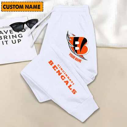 LIMITED EDITION - NEW PERSONALIZED NFL16 CCB CINCINNATI BENGALS JOGGERS