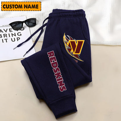 LIMITED EDITION - NEW PERSONALIZED NFL12 WTC WASHINGTON COMMANDERS JOGGERS