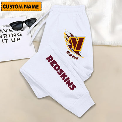 LIMITED EDITION - NEW PERSONALIZED NFL12 WTC WASHINGTON COMMANDERS JOGGERS