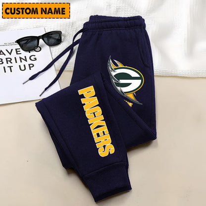 LIMITED EDITION - NEW PERSONALIZED NFL08 GBP GREEN BAY PACKERS JOGGERS