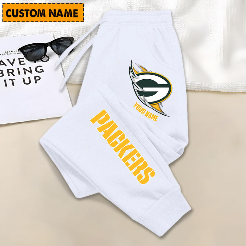LIMITED EDITION - NEW PERSONALIZED NFL08 GBP GREEN BAY PACKERS JOGGERS