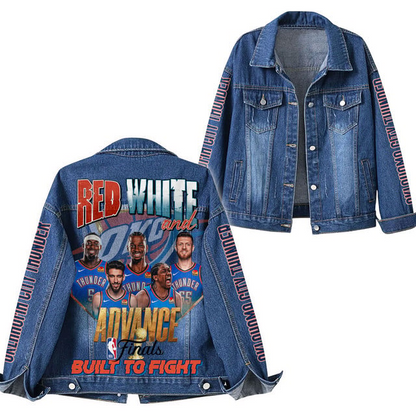 Oklahoma City Thunder Special Edition Unisex Denim Jacket