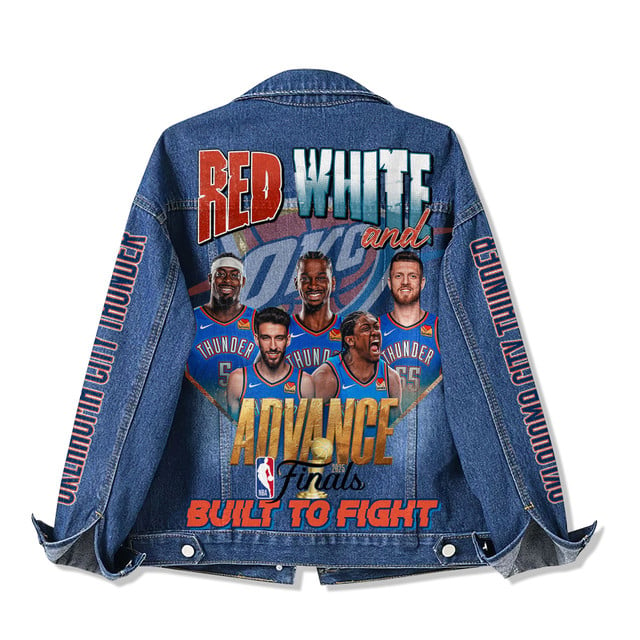 Oklahoma City Thunder Special Edition Unisex Denim Jacket