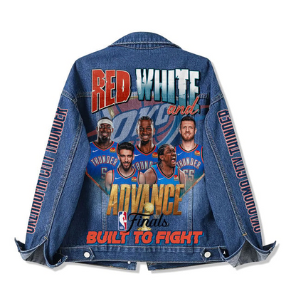 Oklahoma City Thunder Special Edition Unisex Denim Jacket