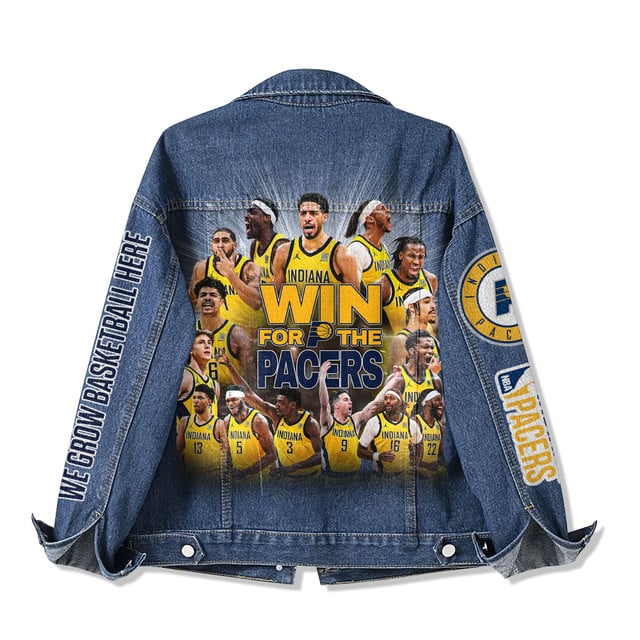 Indiana Pacers Special Edition Unisex Denim Jacket