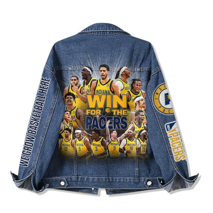 Indiana Pacers Special Edition Unisex Denim Jacket