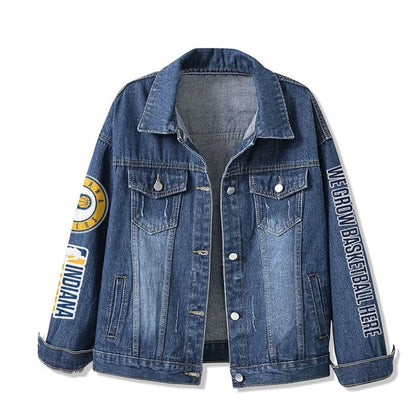Indiana Pacers Special Edition Unisex Denim Jacket