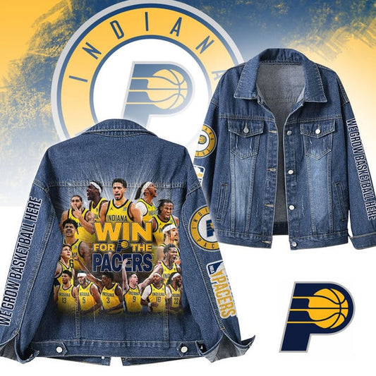 Indiana Pacers Special Edition Unisex Denim Jacket
