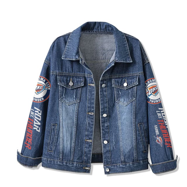 Oklahoma City Thunder Special Edition Unisex Denim Jacket