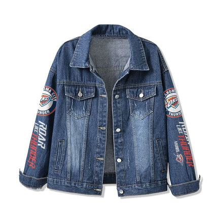 Oklahoma City Thunder Special Edition Unisex Denim Jacket