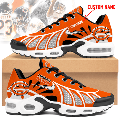 LIMITED EDITION - NEW CUSTOMIZED NFL26 CCB CHICAGO BEARS UNISEX AIR MAX PLUS SNEAKERS