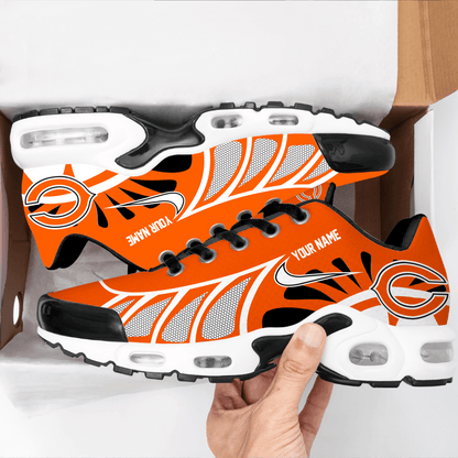 LIMITED EDITION - NEW CUSTOMIZED NFL26 CCB CHICAGO BEARS UNISEX AIR MAX PLUS SNEAKERS