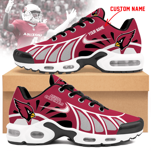 LIMITED EDITION - NEW CUSTOMIZED NFL20 ARC ARIZONA CARDINALS UNISEX AIR MAX PLUS SNEAKERS