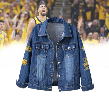Indiana Pacers Special Edition Unisex Denim Jacket
