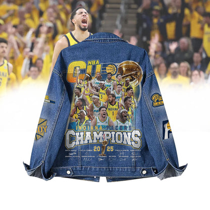 Indiana Pacers Special Edition Unisex Denim Jacket