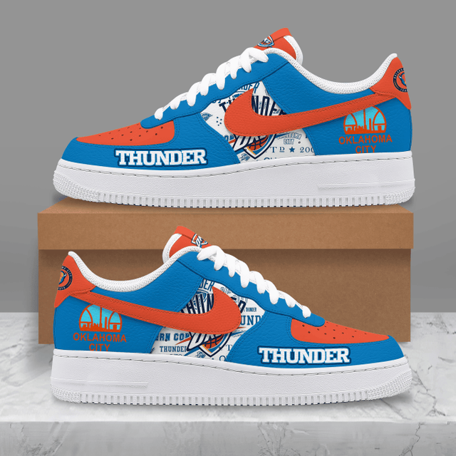 Oklahoma City Thunder Premium AF1 Sneakers