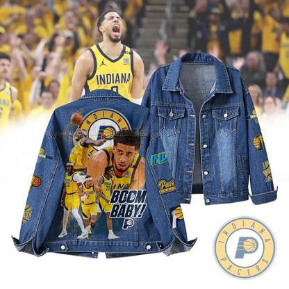 Indiana Pacers Special Edition Unisex Denim Jacket