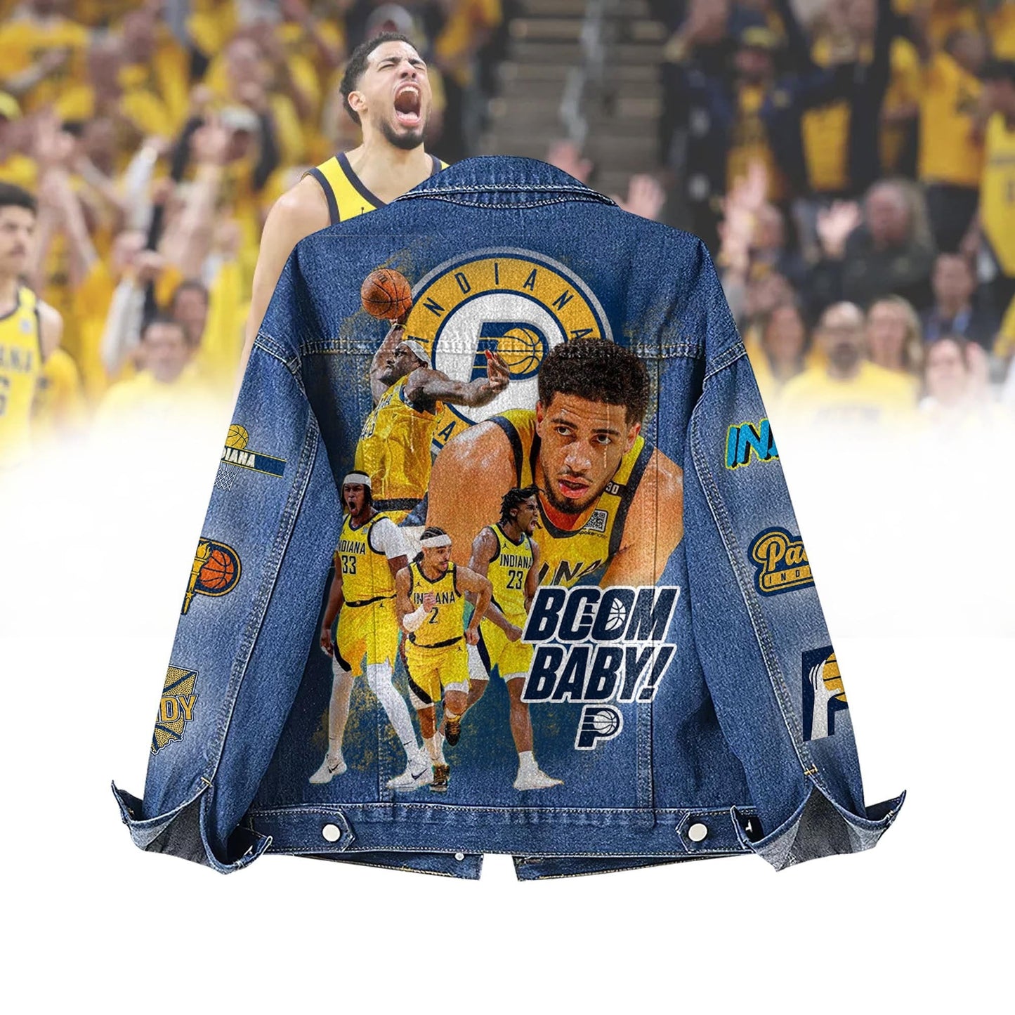 Indiana Pacers Special Edition Unisex Denim Jacket