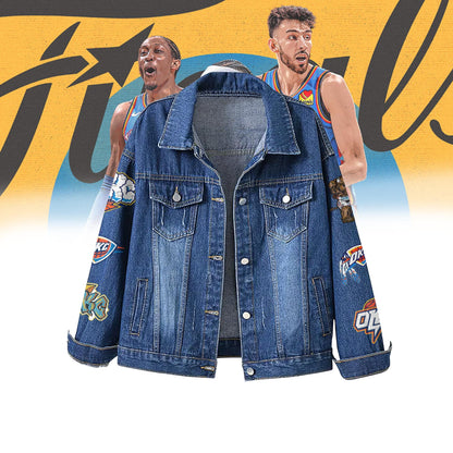 Oklahoma City Thunder Special Edition Unisex Denim Jacket