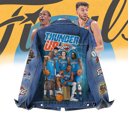 Oklahoma City Thunder Special Edition Unisex Denim Jacket