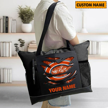 LIMITED EDITION - NEW CUSTOMIZED NFL26 CCB CHICAGO BEARS WATERPROOF TOTE BAG