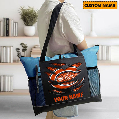 LIMITED EDITION - NEW CUSTOMIZED NFL26 CCB CHICAGO BEARS WATERPROOF TOTE BAG