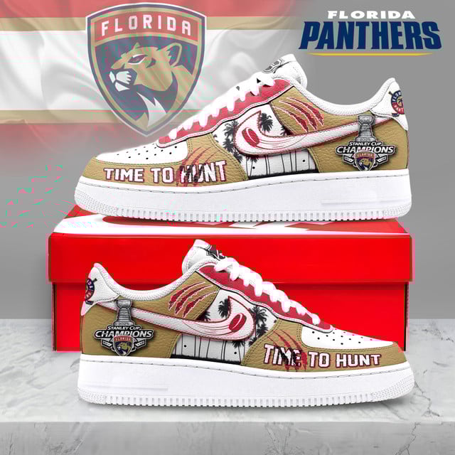 Florida Panthers Premium AF1 Sneaker