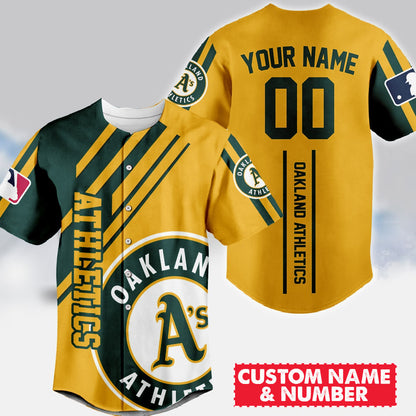 LIMITED EDITION - NEW CUSTOMIZED MLB23 OAS OAKLAND ATHLETICS BASEBALL JERSEY