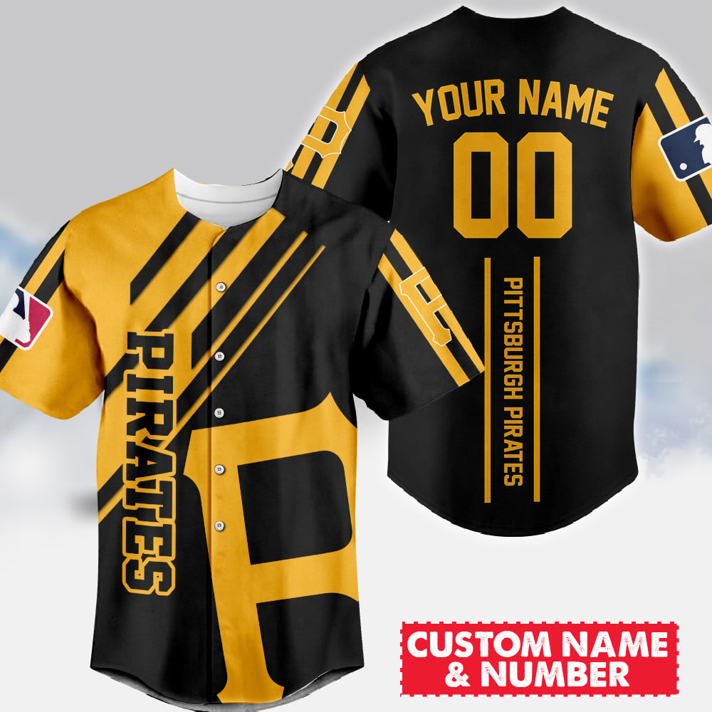LIMITED EDITION - NEW CUSTOMIZED MLB29 PHP PITTSBURGH PIRATES BASEBALL JERSEY