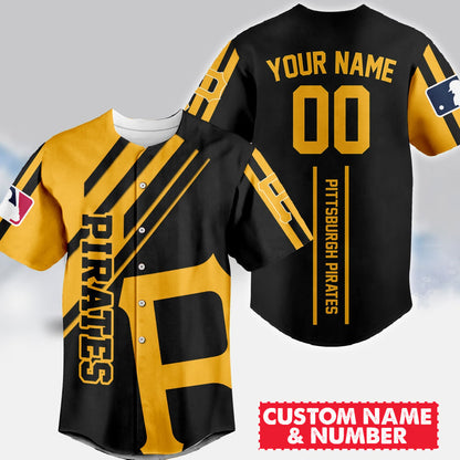 LIMITED EDITION - NEW CUSTOMIZED MLB29 PHP PITTSBURGH PIRATES BASEBALL JERSEY