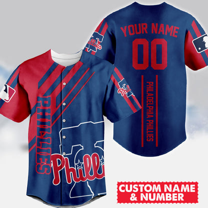LIMITED EDITION - NEW CUSTOMIZED MLB11 PPS PHILADELPHIA PHILLIES BASEBALL JERSEY