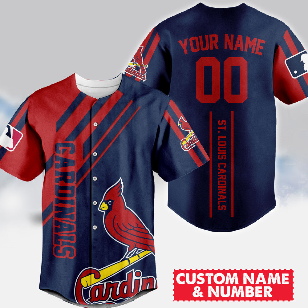 LIMITED EDITION - NEW CUSTOMIZED MLB24 SLC ST. LOUIS CARDINALS BASEBALL JERSEY
