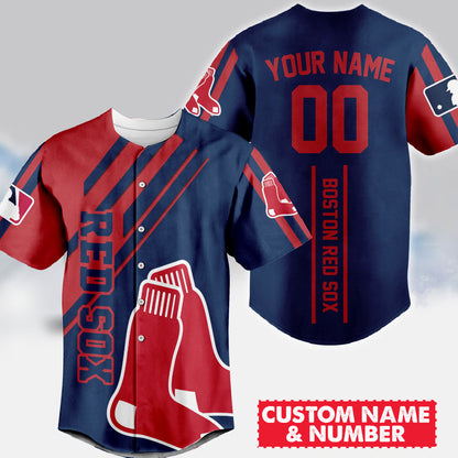 LIMITED EDITION - NEW CUSTOMIZED MLB03 BRS BOSTON RED SOX BASEBALL JERSEY