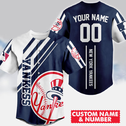 [FLASH SALE] NEW CUSTOMIZED MLB01 NYY NEW YORK YANKEES BASEBALL JERSEY