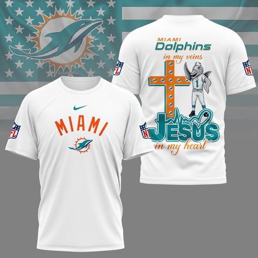 LIMITED EDITION - NEW PREMIUM NFL19 MDP MIAMI DOLPHINS UNISEX T-SHIRT