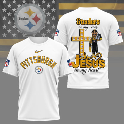 LIMITED EDITION - NEW PREMIUM NFL14 PSB PITTSBURGH STEELERS UNISEX T-SHIRT
