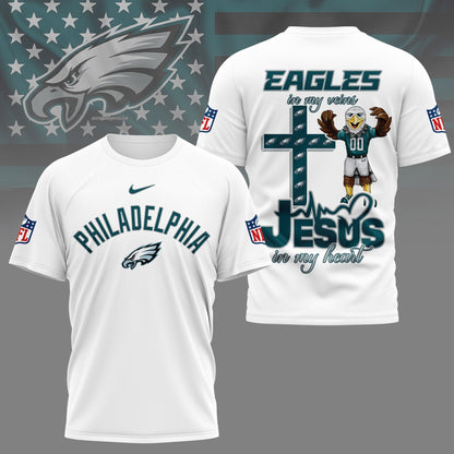 LIMITED EDITION - NEW PREMIUM NFL02 PPE PHILADELPHIA EAGLES UNISEX T-SHIRT