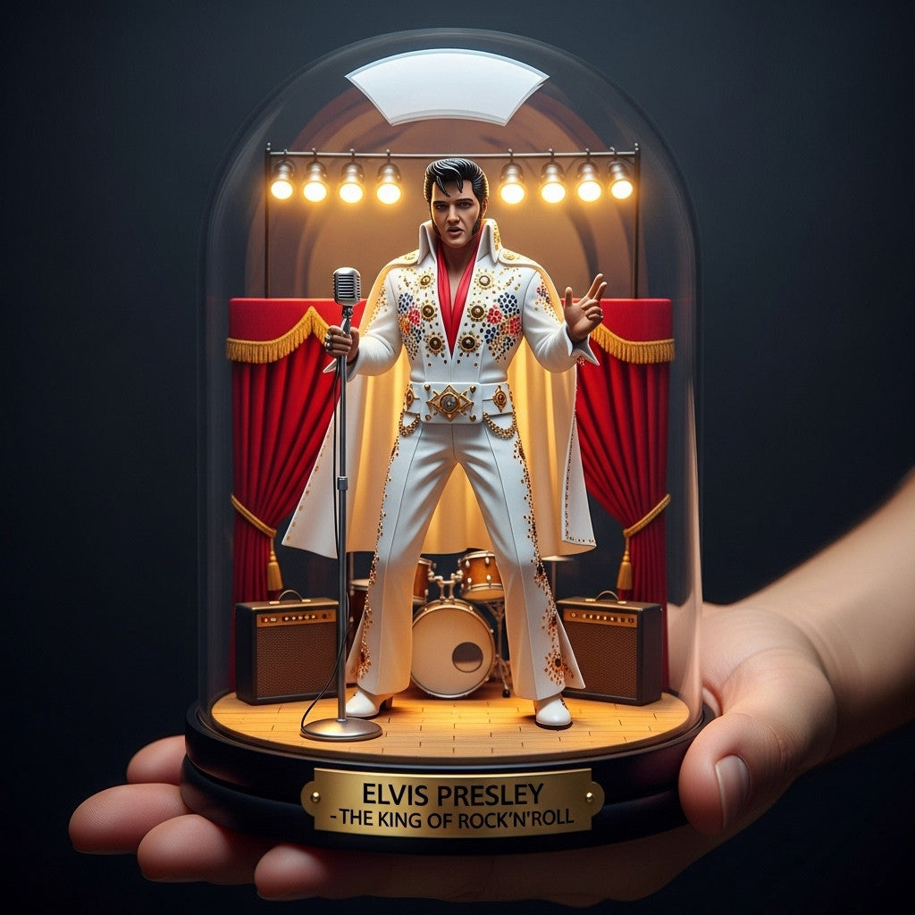 New Elvis Presley Premium Acrylic Display Plaque - Perfect Gift For Fans