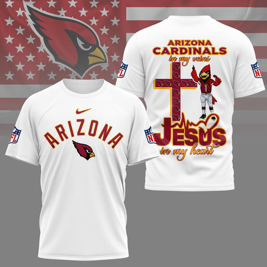 LIMITED EDITION - NEW PREMIUM NFL20 ARC ARIZONA CARDINALS UNISEX T-SHIRT