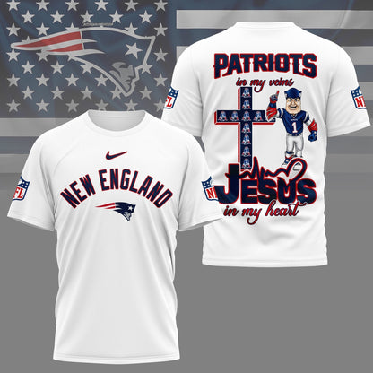 LIMITED EDITION - NEW PREMIUM NFL27 NEP NEW ENGLAND PATRIOTS UNISEX T-SHIRT