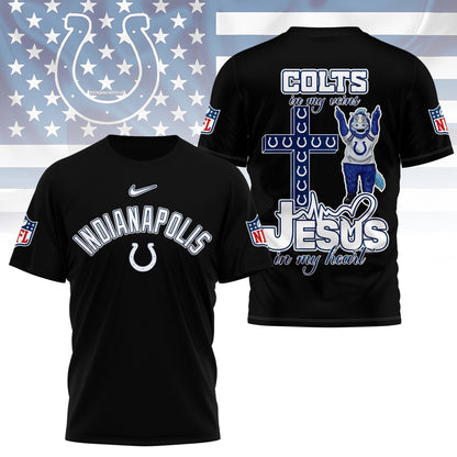LIMITED EDITION - NEW PREMIUM NFL17 IDC INDIANAPOLIS COLTS UNISEX T-SHIRT