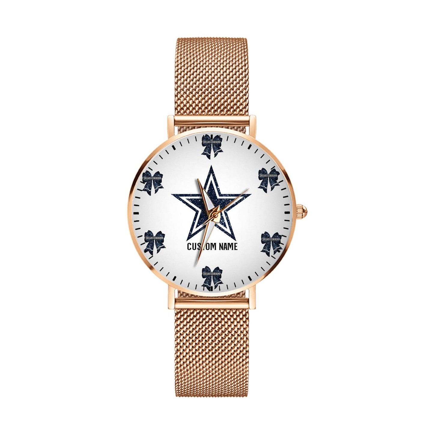 LIMITED EDITION - NEW CUSTOMIZED NFL21 DCB DALLAS COWBOYS HAND WATCH