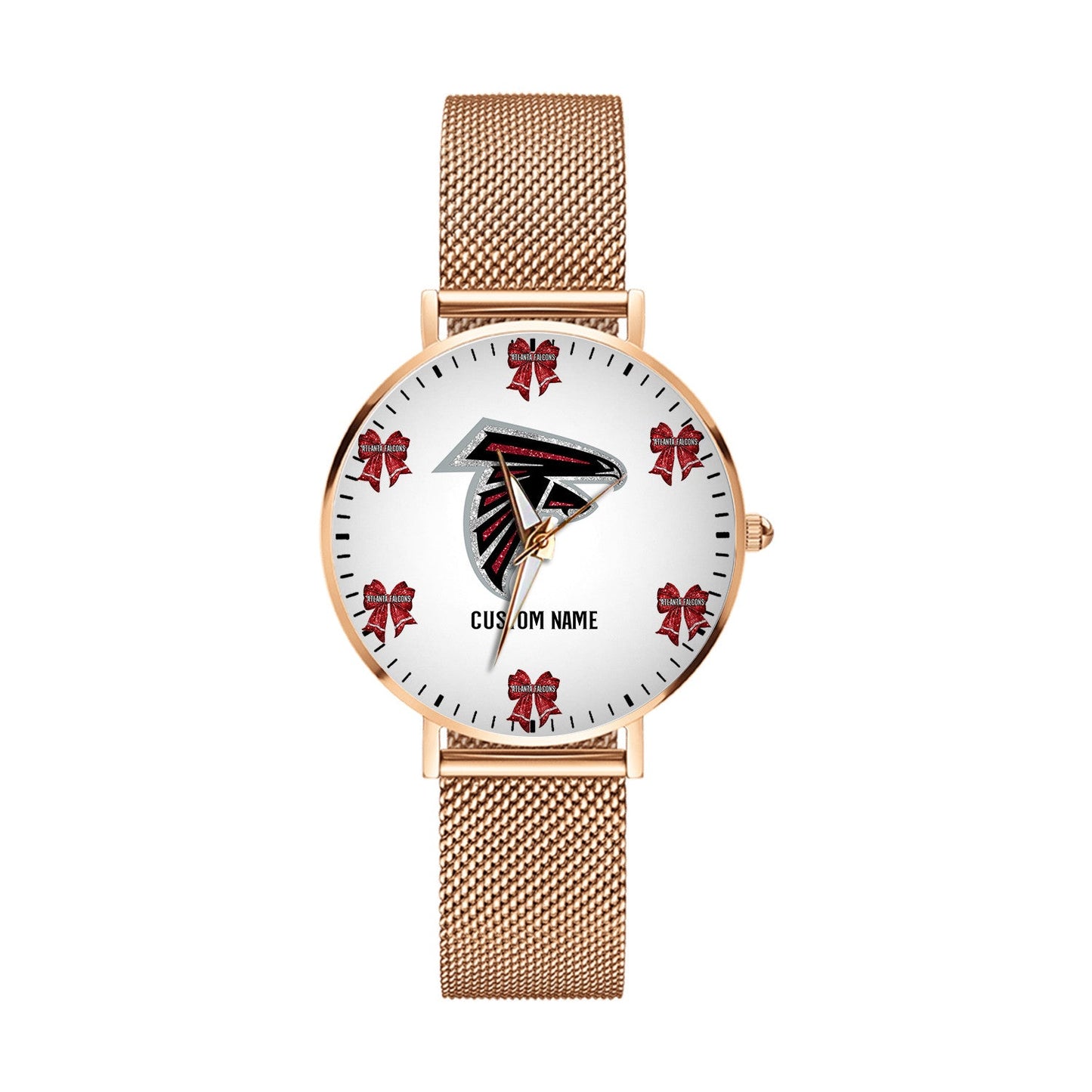 LIMITED EDITION - NEW CUSTOMIZED NFL18 ATF ATLANTA FALCONS HAND WATCH