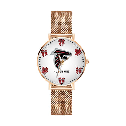 LIMITED EDITION - NEW CUSTOMIZED NFL18 ATF ATLANTA FALCONS HAND WATCH