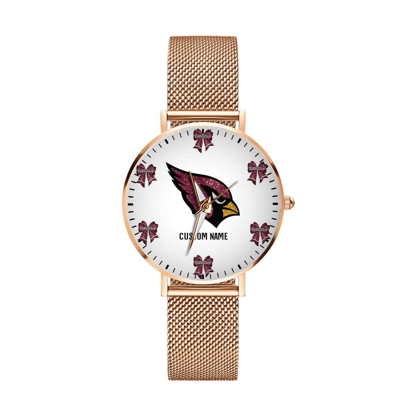 LIMITED EDITION - NEW CUSTOMIZED NFL20 ARC ARIZONA CARDINALS HAND WATCH